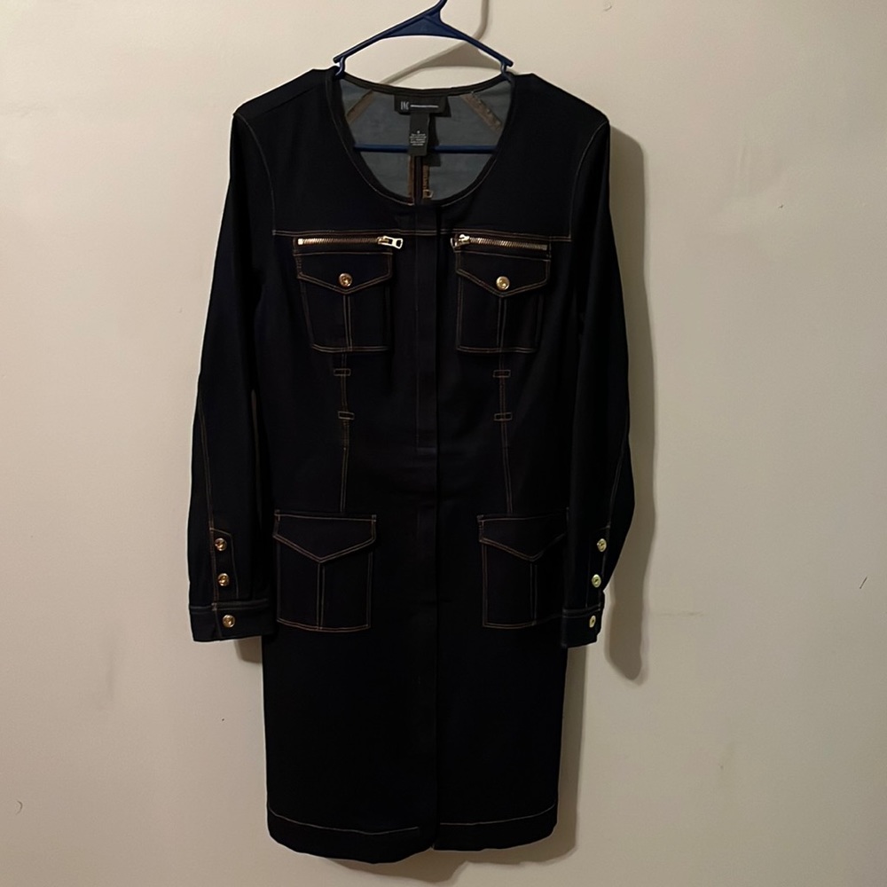 Macy’ Inc. Blue Jean dress.